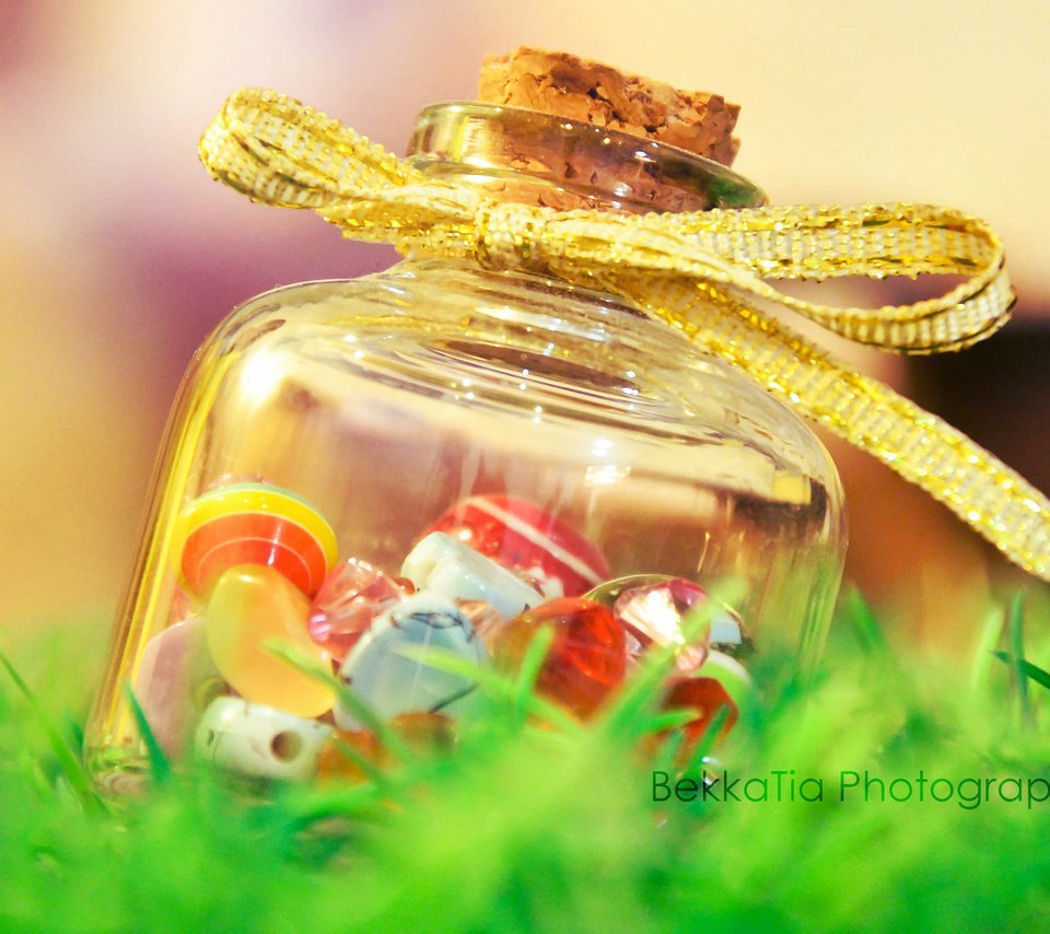 Обои трава, конфеты, лента, леденцы, карамель, баночка, grass, candy, tape, lollipops, caramel, jar разрешение 2560x1600 Загрузить