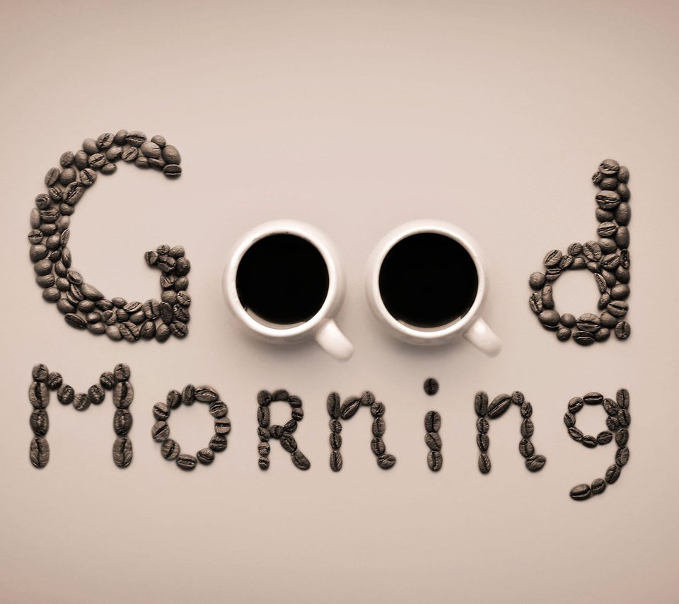 Обои кофе, кофейные зерна, чашки, доброе утро, coffee, coffee beans, cup, good morning разрешение 2000x1345 Загрузить