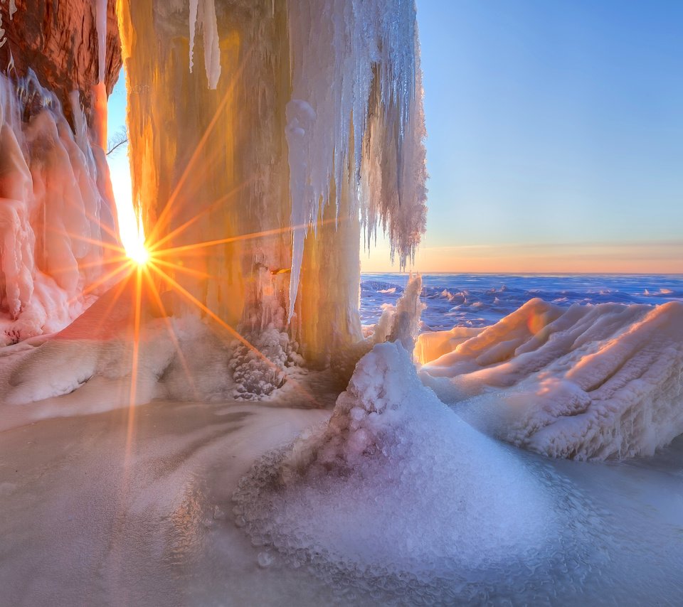 Обои мороз и солнце — день чудесный, frost and sun day is wonderful разрешение 5397x3598 Загрузить