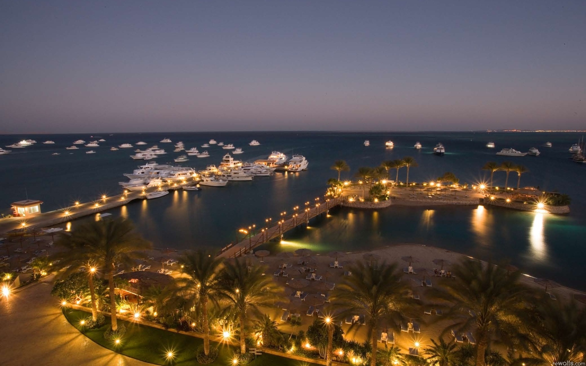 Обои пальмы, курорт, отель, египет, palm trees, resort, the hotel, egypt разрешение 1920x1200 Загрузить