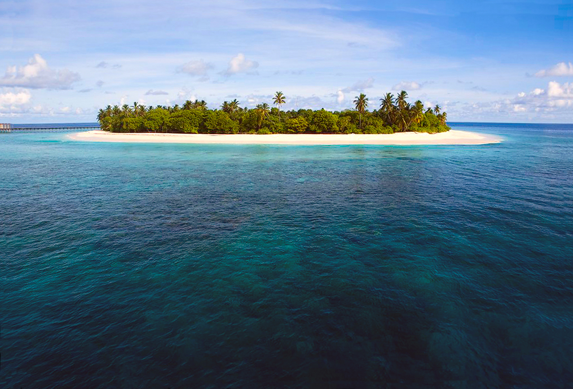 Обои остров, тропики, мальдивы, island, tropics, the maldives разрешение 1949x1323 Загрузить