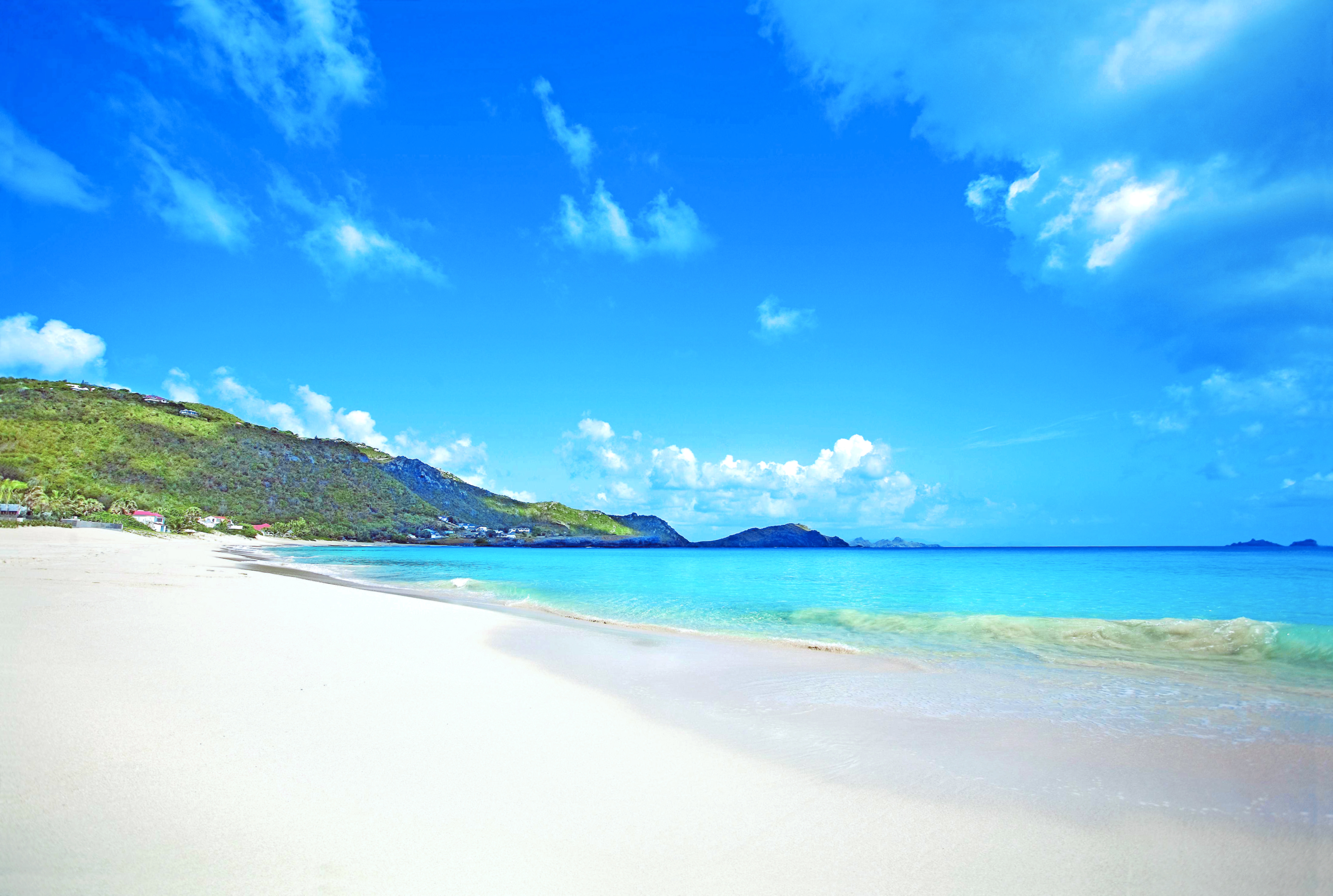 Покажи красивый пляж. Сен барт. Сен барт остров. Анс де Гранде Сейлайн, сен-Бартелеми. Красивый пляж.