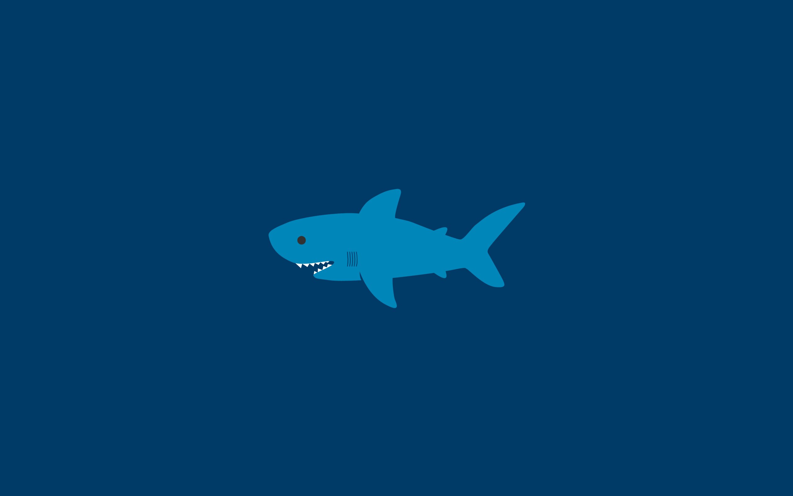 Синий минимализм. Рыба Минимализм. Акула Минимализм. Рыбка на синем фоне. Акула на темном фоне.