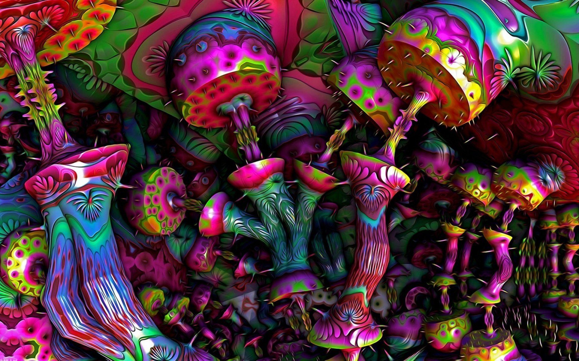 Обои арт, lsd, hd-wallpaper, абстракт, грбы, грибы, красочная, фантазия, разноцветный, яркий, психоделика, фантазии, psy, art, hd wallpaper, abstract, grbi, mushrooms, fantasy, colorful, bright, psychedelic разрешение 1920x1200 Загрузить