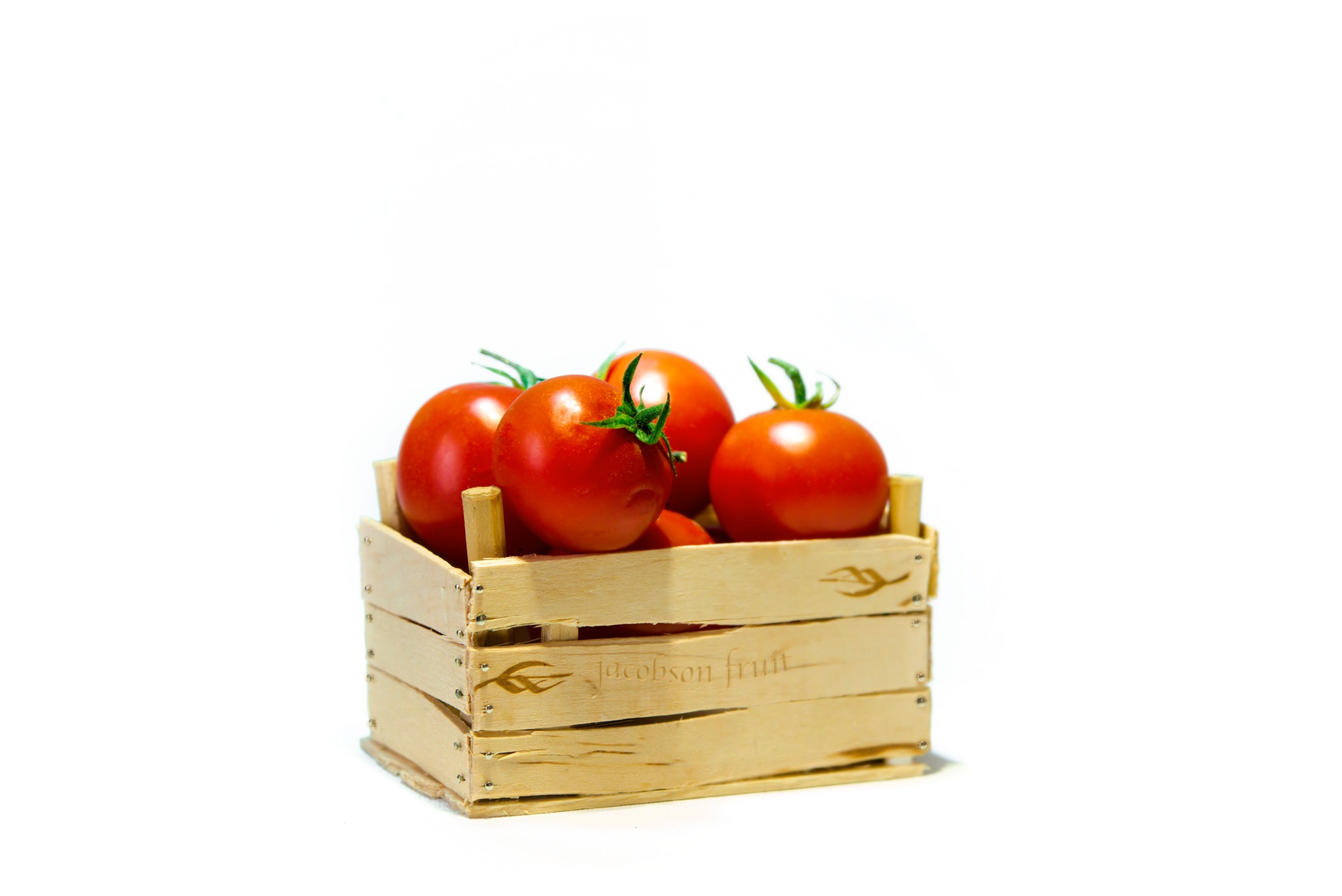 Обои овощи, помидоры, ящик, томаты, vegetables, tomatoes, box разрешение 1920x1282 Загрузить