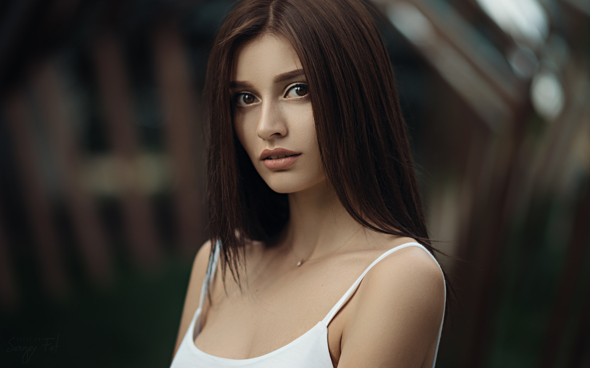 Обои девушка, портрет, брюнетка, взгляд, модель, губы, сергей fat, girl, portrait, brunette, look, model, lips, sergey fat разрешение 1920x1200 Загрузить