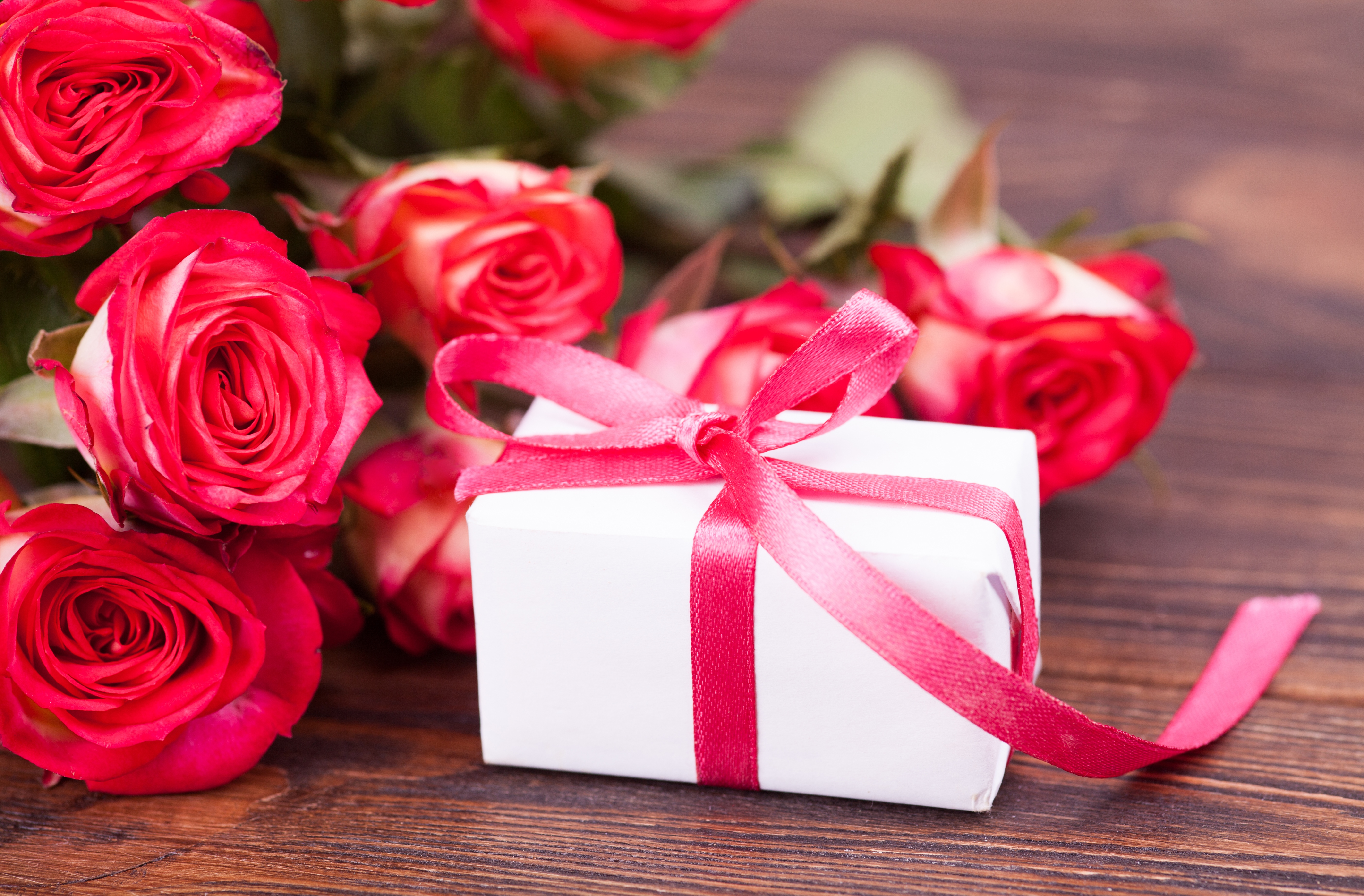 Обои цветы, розы, любовь, букет, подарок, романтик, валентинов день, розовыеl, flowers, roses, love, bouquet, gift, romantic, valentine's day разрешение 5616x3689 Загрузить